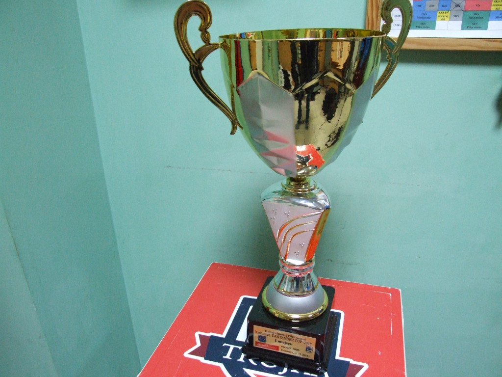 Halowy turniej piłkarski Santander Cup 2018