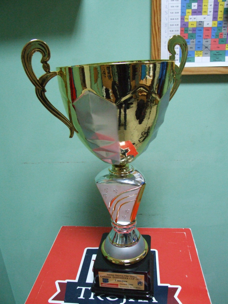 Halowy turniej piłkarski Santander Cup 2018