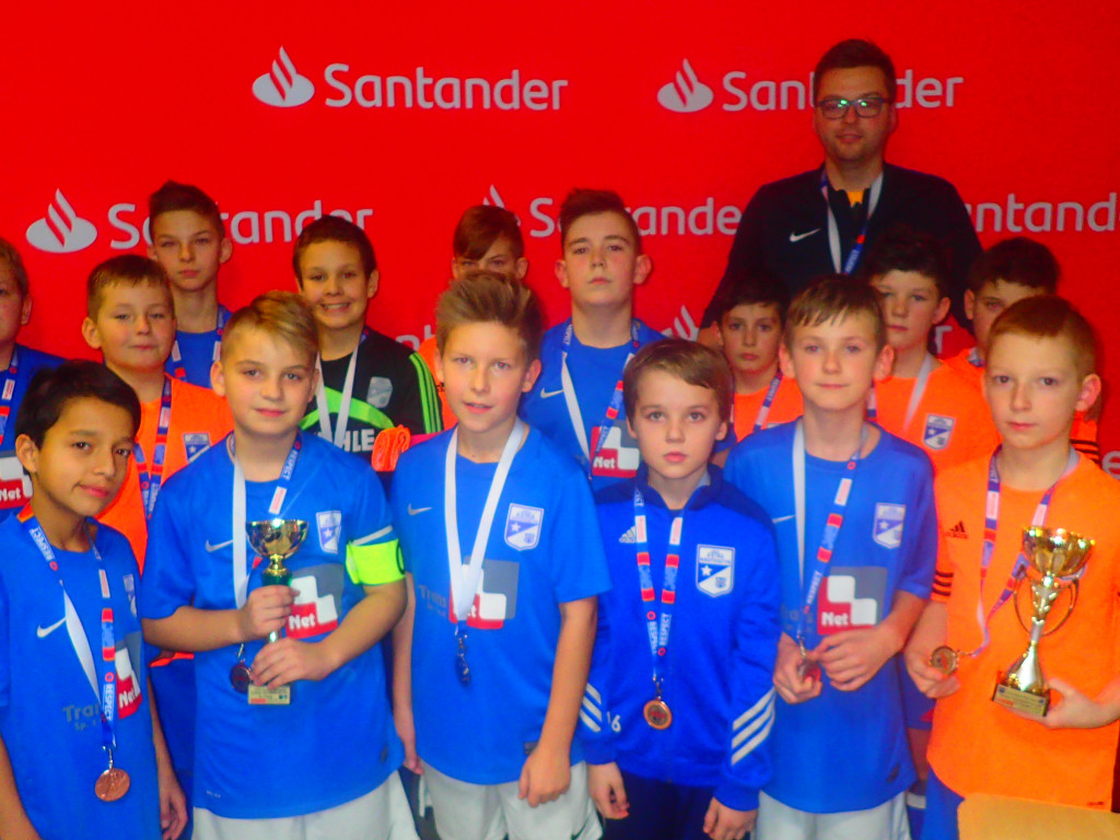 Halowy turniej piłkarski Santander Cup 2018