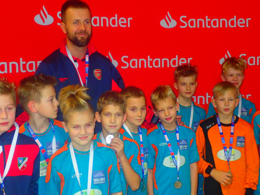 Halowy turniej piłkarski Santander Cup 2018