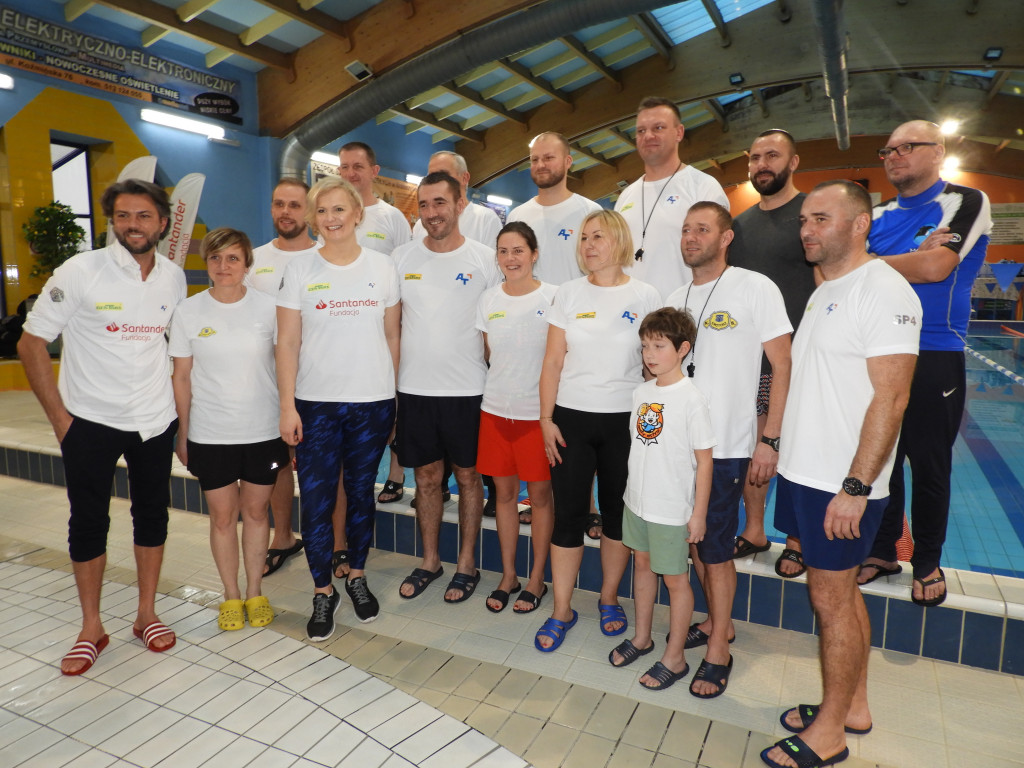 Maraton pływacki na Wodniku z Otylią i Olivierem