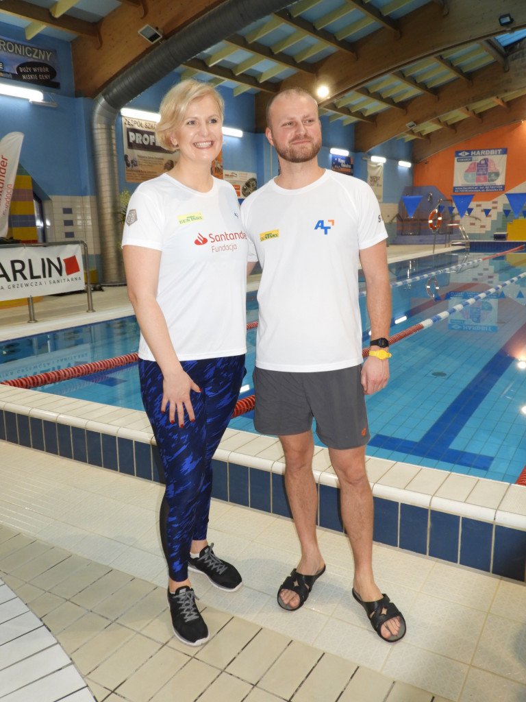 Maraton pływacki na Wodniku z Otylią i Olivierem