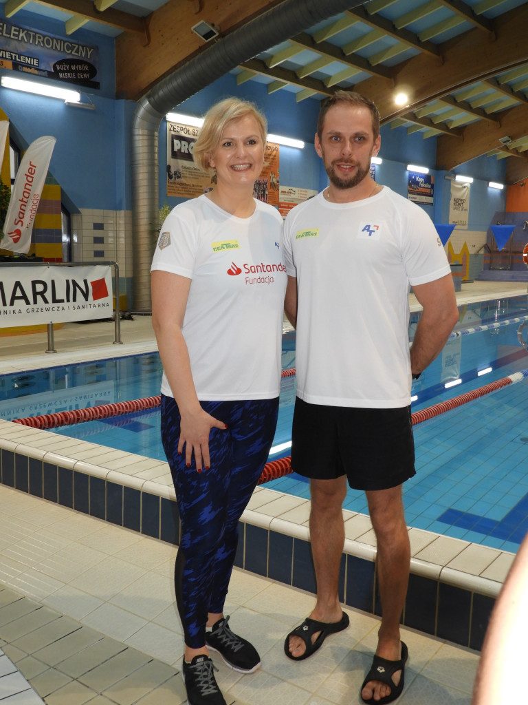 Maraton pływacki na Wodniku z Otylią i Olivierem