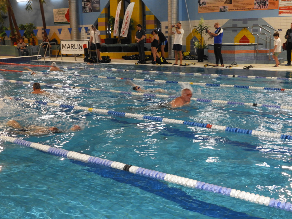 Maraton pływacki na Wodniku z Otylią i Olivierem