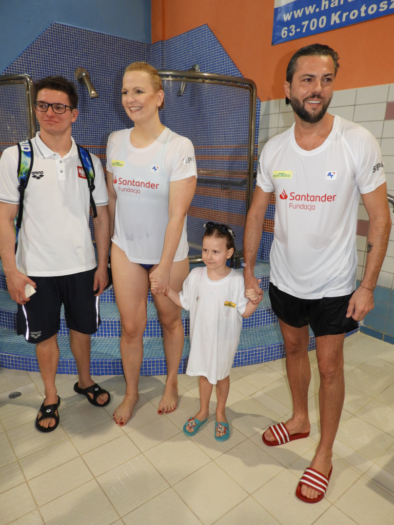 Maraton pływacki na Wodniku z Otylią i Olivierem