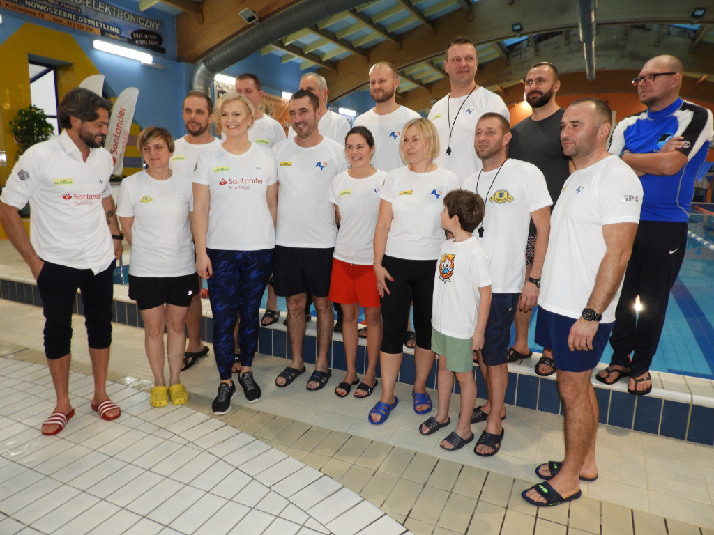 Maraton pływacki na Wodniku z Otylią i Olivierem