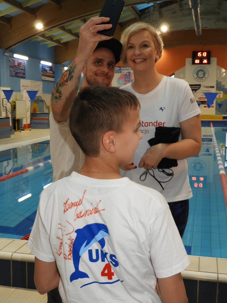 Maraton pływacki na Wodniku z Otylią i Olivierem