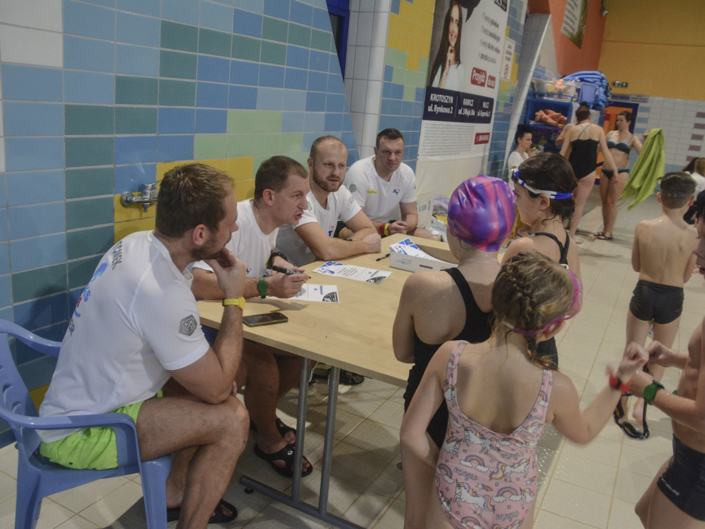 Maraton pływacki na Wodniku z Otylią i Olivierem