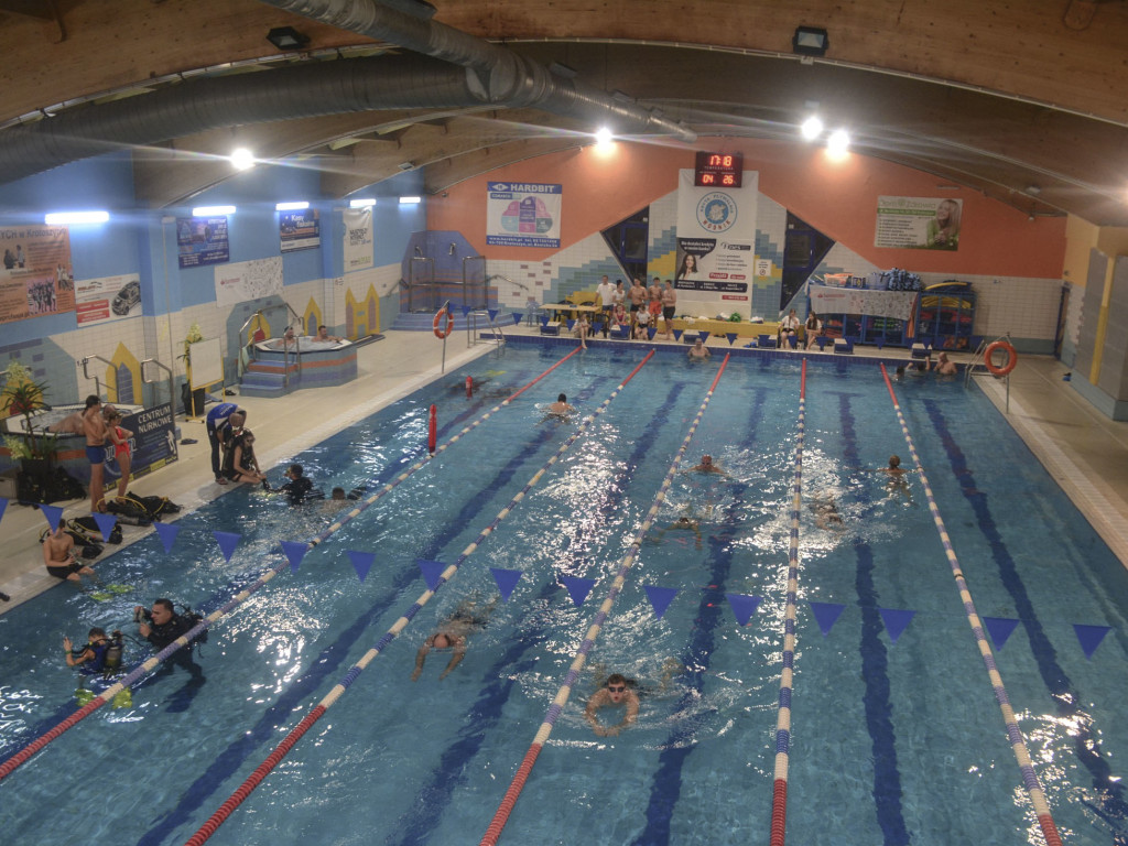 Maraton pływacki na Wodniku z Otylią i Olivierem