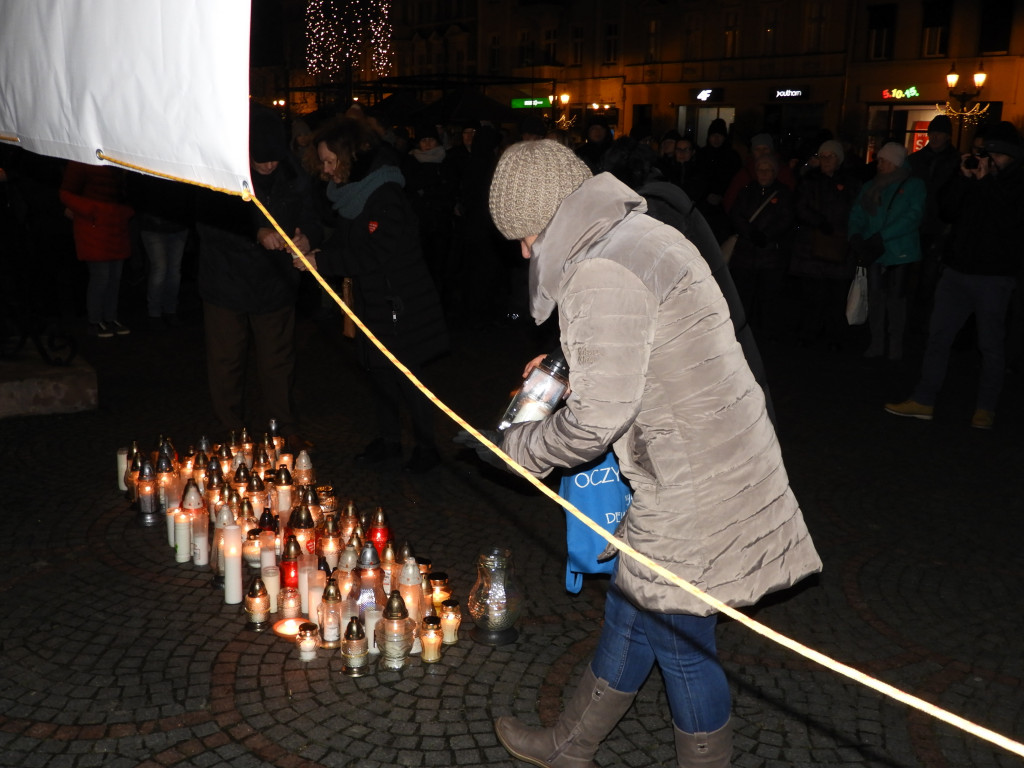Krotoszyn solidarny z Gdańskiem i Polską