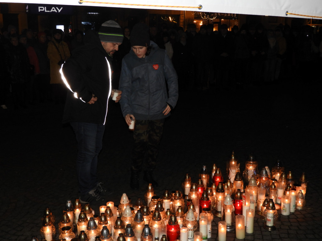 Krotoszyn solidarny z Gdańskiem i Polską