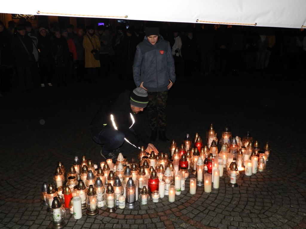 Krotoszyn solidarny z Gdańskiem i Polską