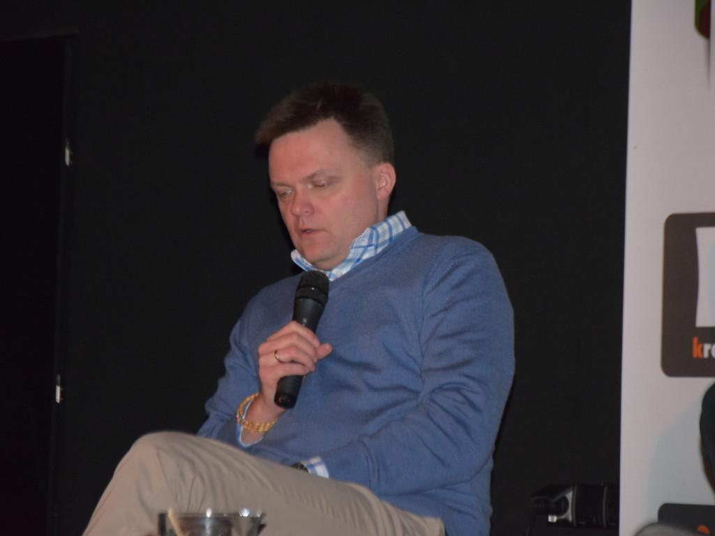 Ciekawe spotkanie z Szymonem Hołownią