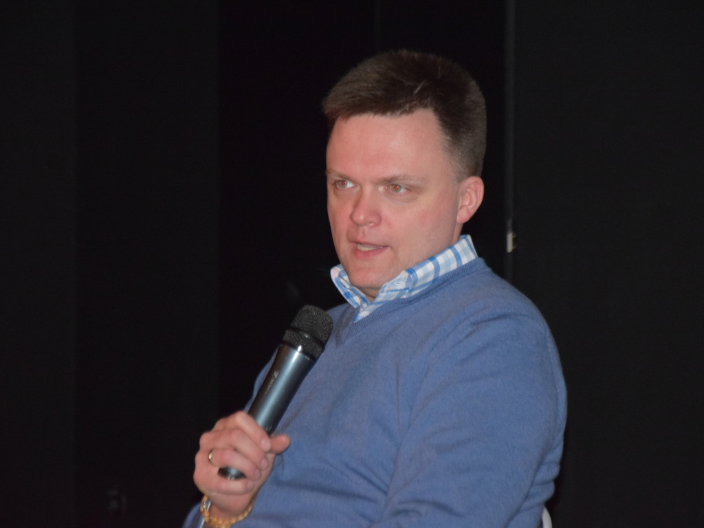 Ciekawe spotkanie z Szymonem Hołownią