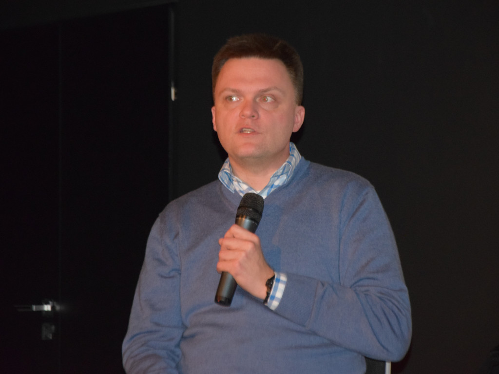 Ciekawe spotkanie z Szymonem Hołownią