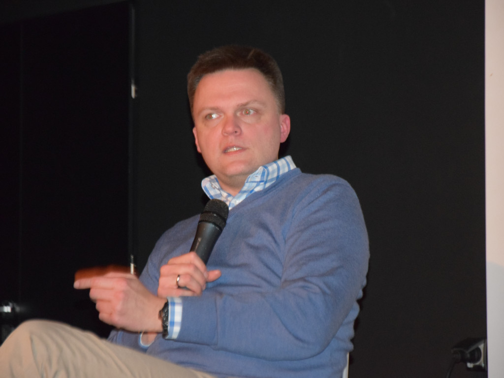 Ciekawe spotkanie z Szymonem Hołownią