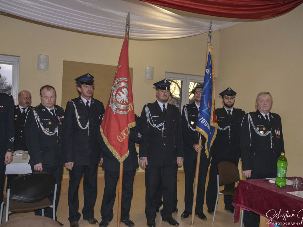 ZDUNY. Zebranie sprawozdawcze OSP