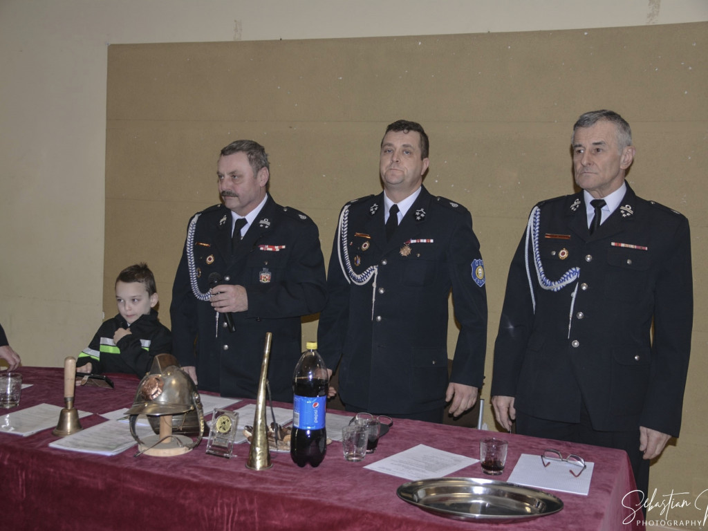 ZDUNY. Zebranie sprawozdawcze OSP