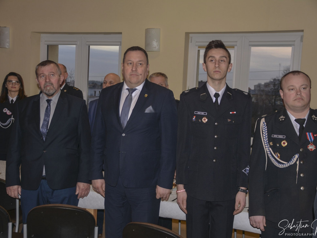 ZDUNY. Zebranie sprawozdawcze OSP