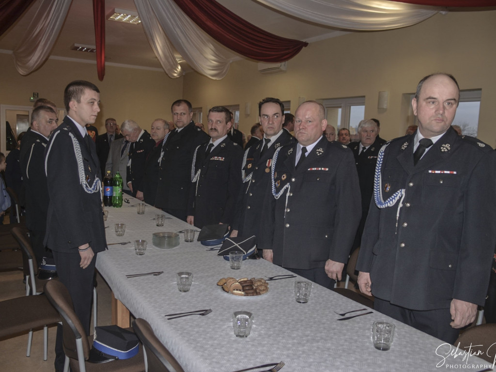 ZDUNY. Zebranie sprawozdawcze OSP