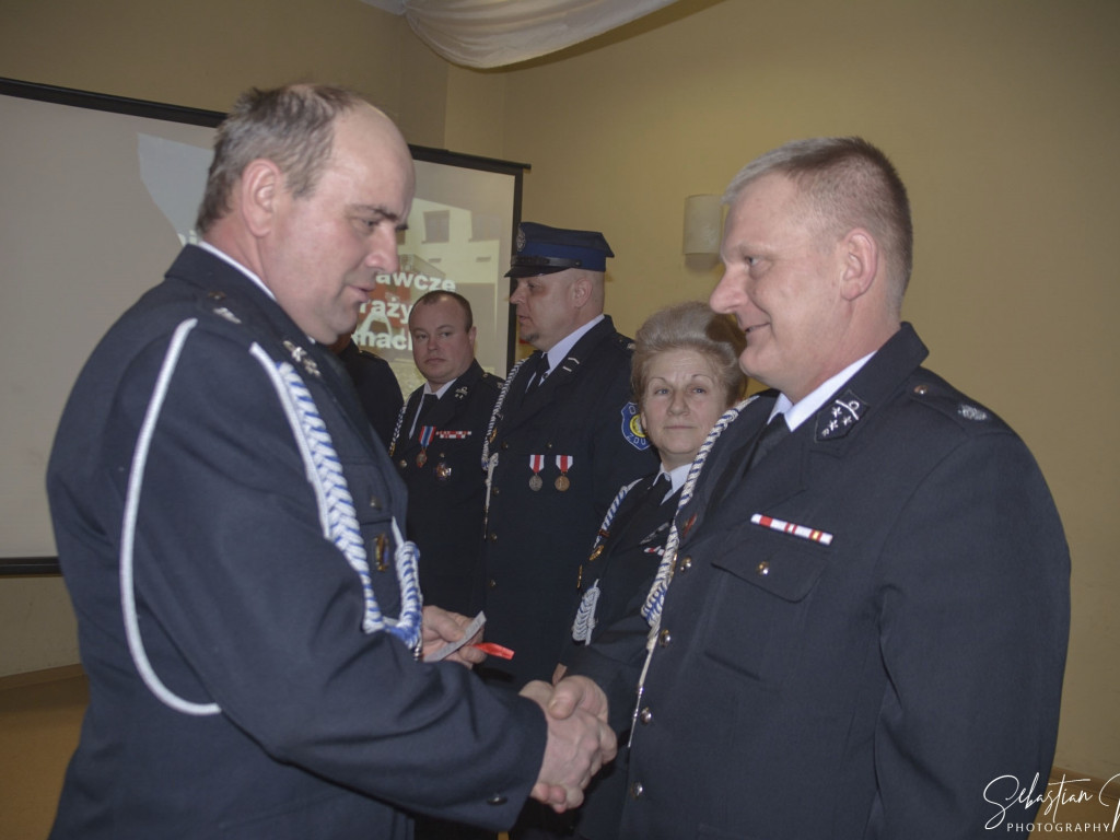ZDUNY. Zebranie sprawozdawcze OSP