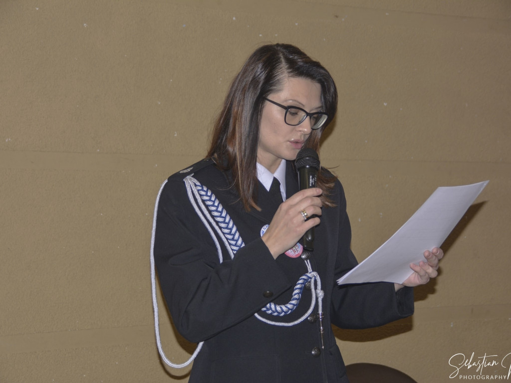 ZDUNY. Zebranie sprawozdawcze OSP