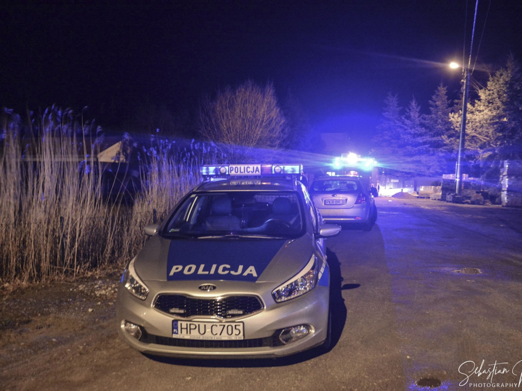 Nocny pożar w stolarni pod Krotoszynem
