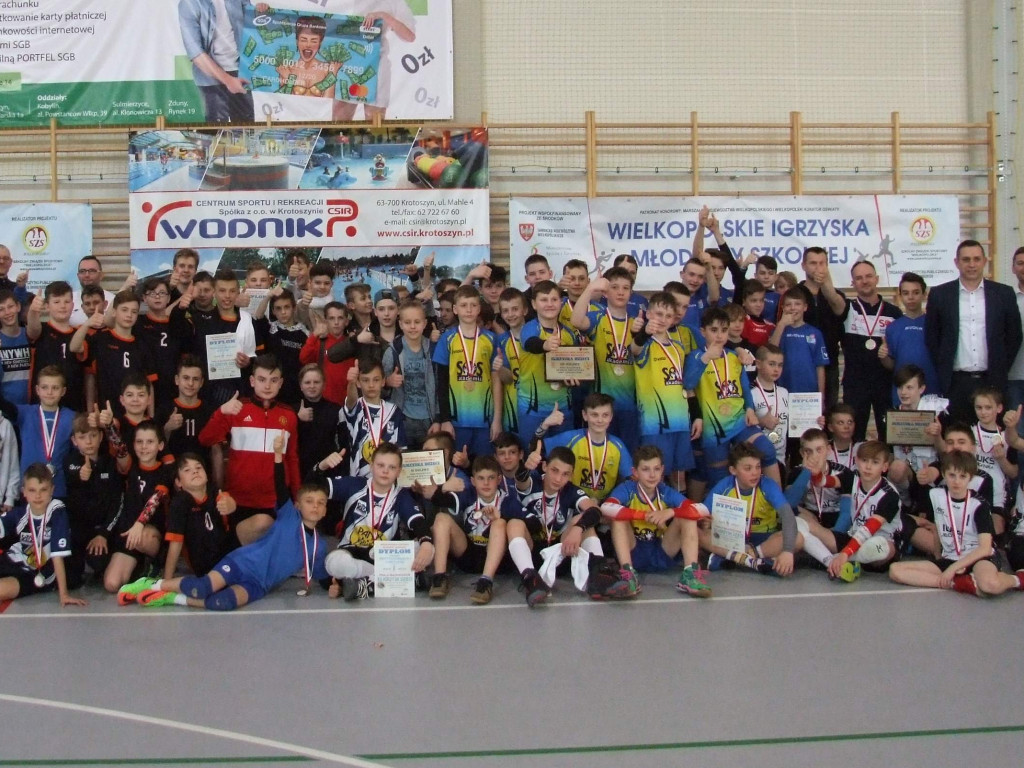 SP8 wicemistrzem Wielkopolski w minisiatkówce! Siódemka trzecia