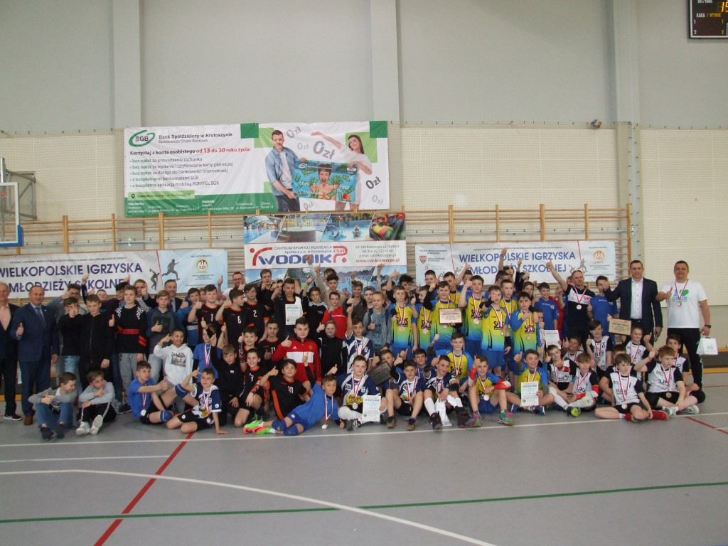 SP8 wicemistrzem Wielkopolski w minisiatkówce! Siódemka trzecia