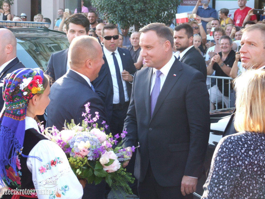 Prezydent Andrzej Duda odwiedził Krotoszyn