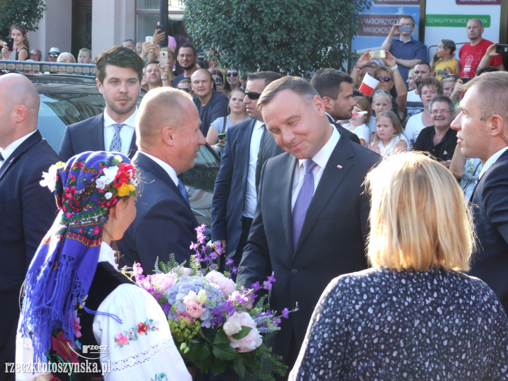 Prezydent Andrzej Duda odwiedził Krotoszyn