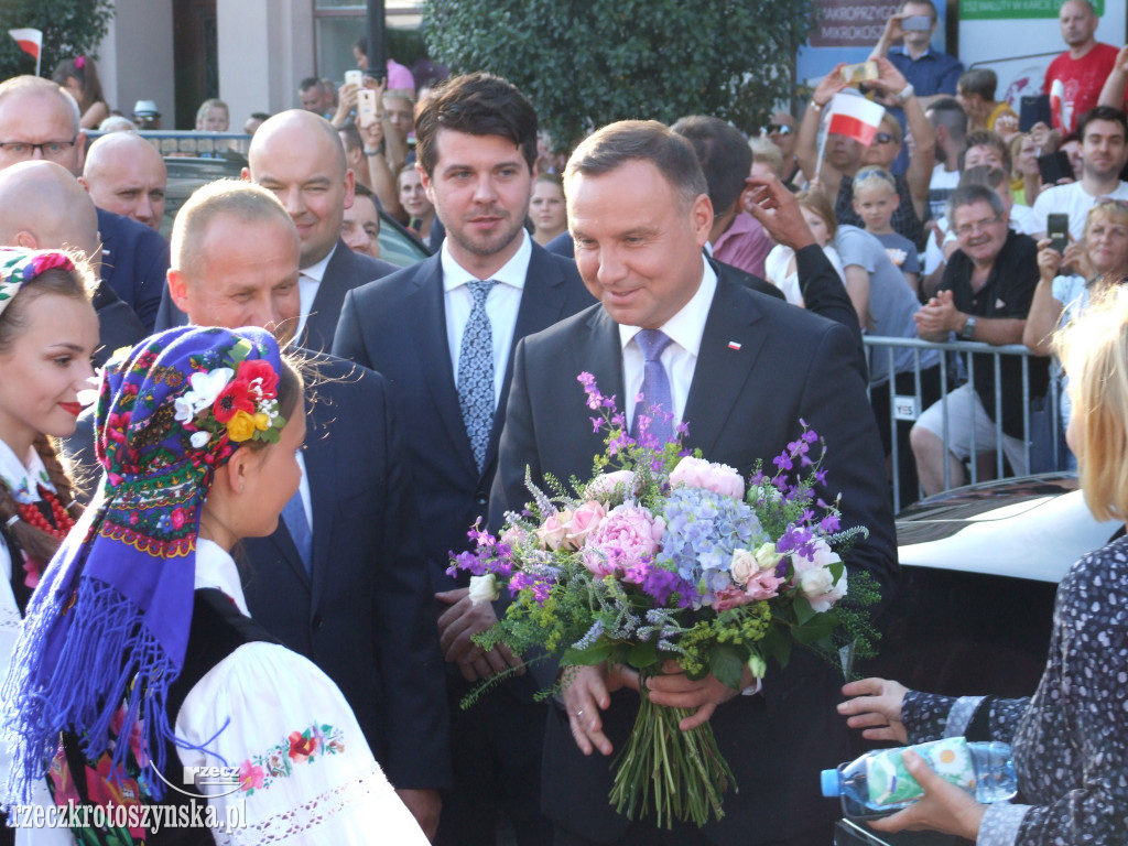 Prezydent Andrzej Duda odwiedził Krotoszyn