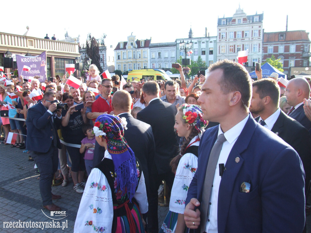 Prezydent Andrzej Duda odwiedził Krotoszyn