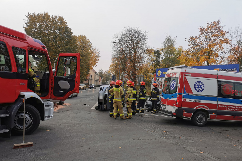 Wypadek pod pocztą