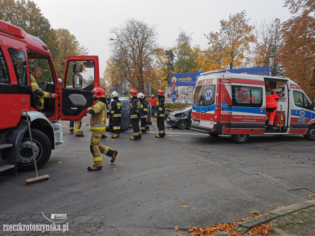 Wypadek pod pocztą