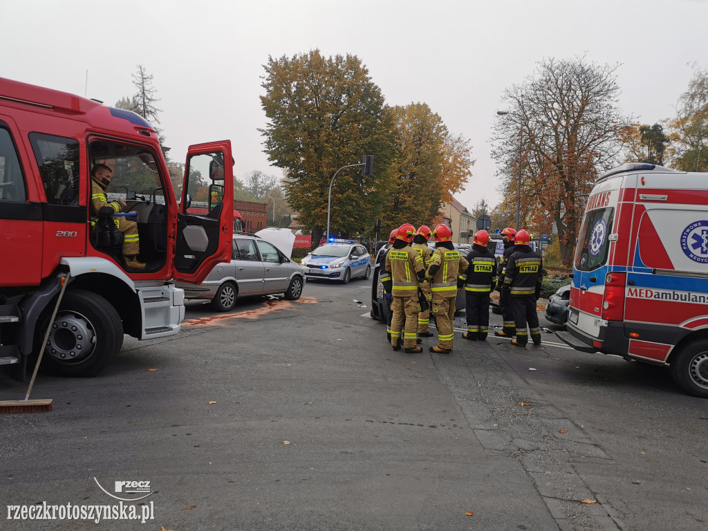 Wypadek pod pocztą