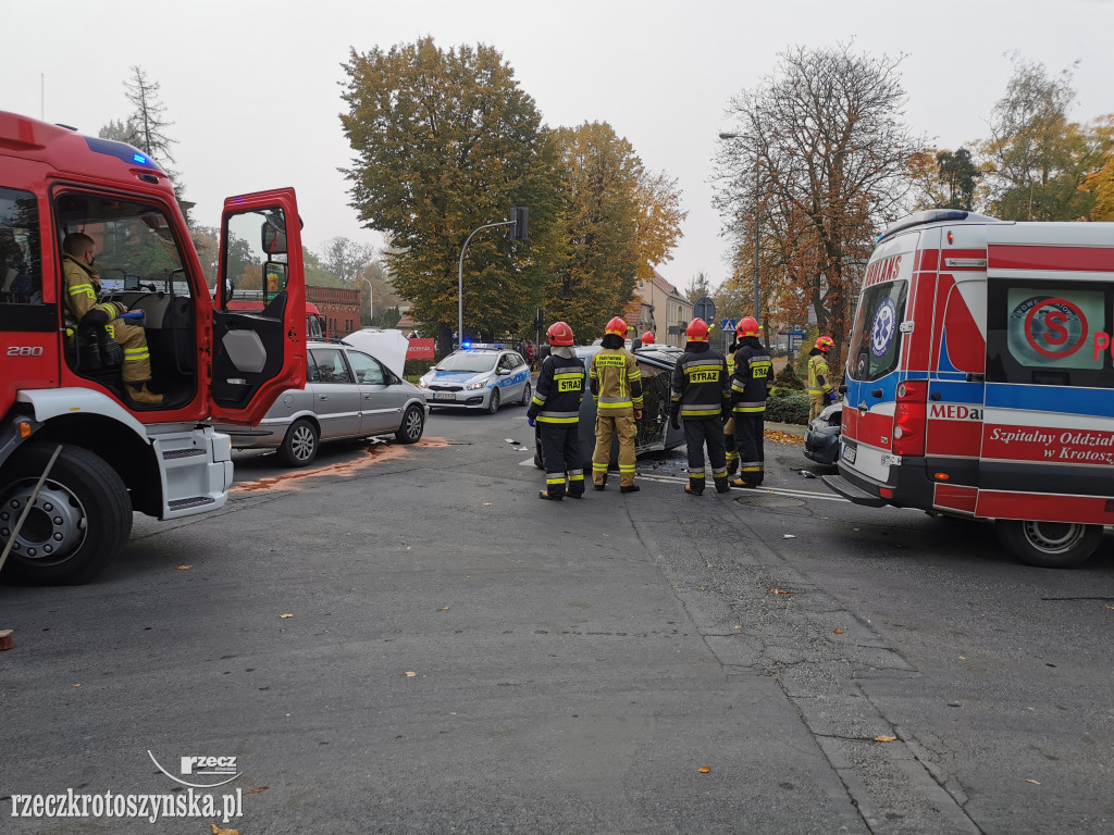 Wypadek pod pocztą