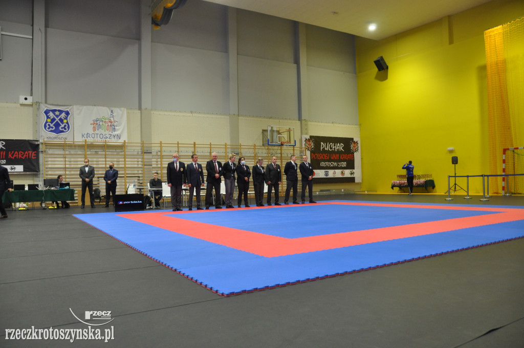 Puchar Polski w karate w krotoszyńskiej hali widowiskowo-sportowej