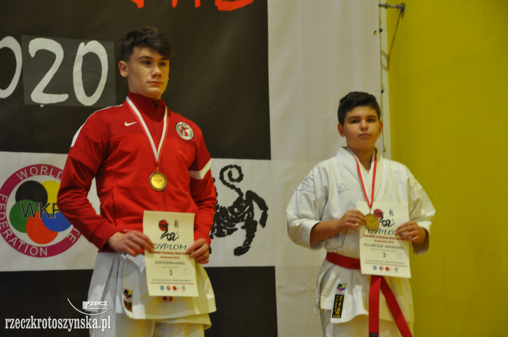 Puchar Polski w karate w krotoszyńskiej hali widowiskowo-sportowej