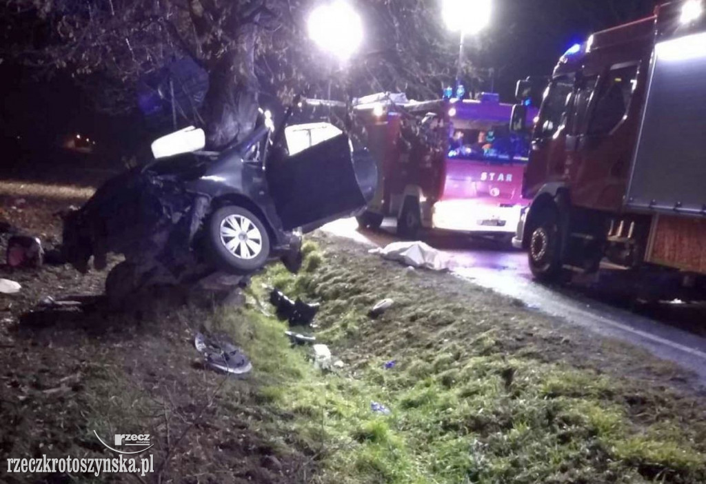26-letnia kobieta zginęła w wypadku na drodze krajowej nr 36 w Kuklinowie