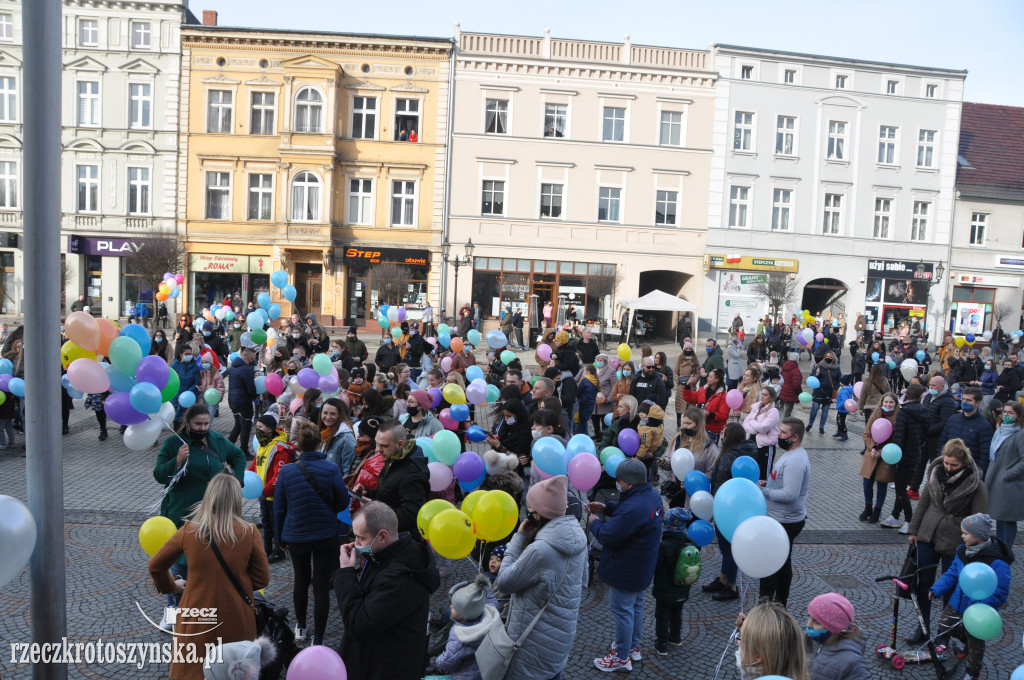 Baloniki dla Marcelka poleciały do nieba