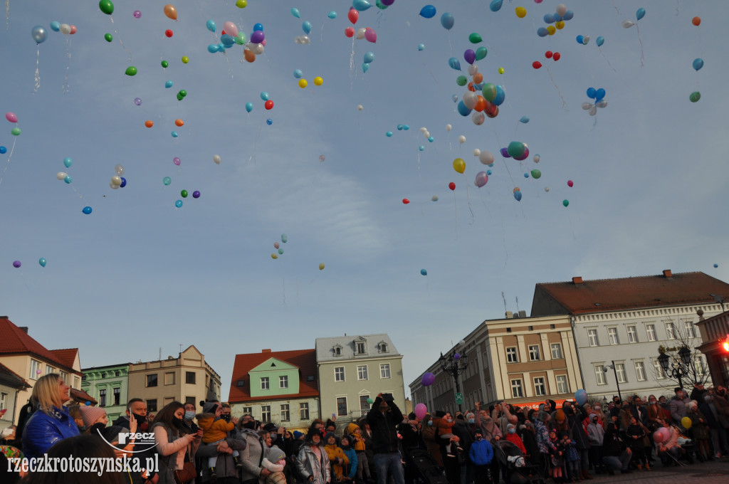 Baloniki dla Marcelka poleciały do nieba