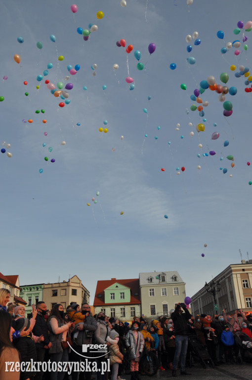Baloniki dla Marcelka poleciały do nieba
