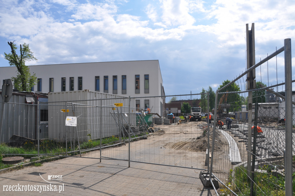 Nowe skrzydło szpitala jeszcze nie zostało zakończone