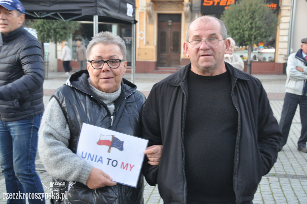 Unia to My! W Krotoszynie też odbyła się manifestacja