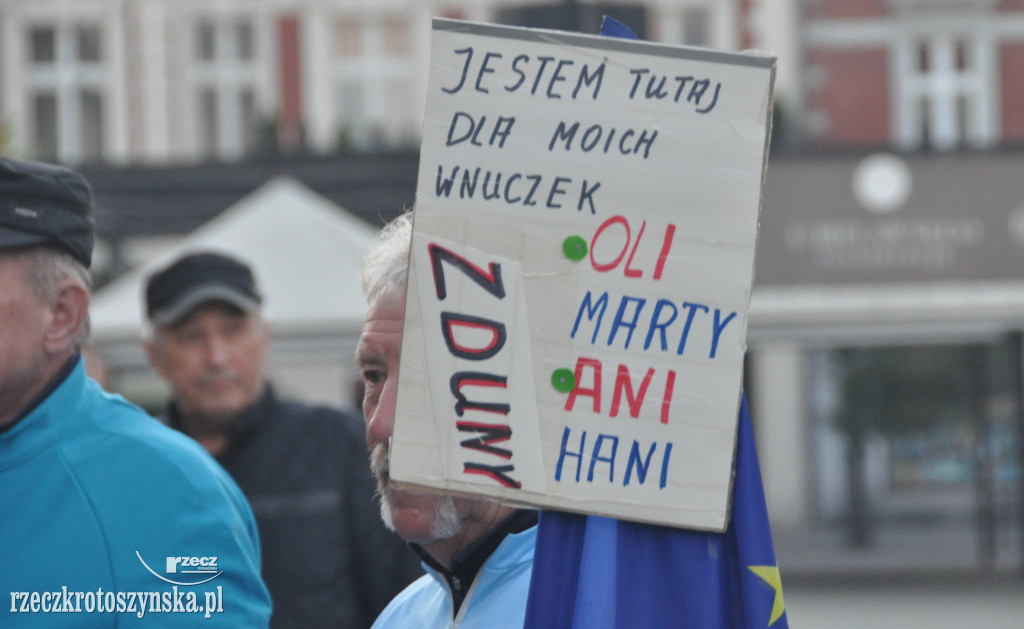 Unia to My! W Krotoszynie też odbyła się manifestacja