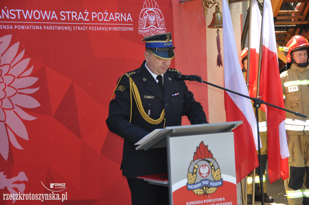 Awanse i odznaczenie z okazji Dnia Strażaka