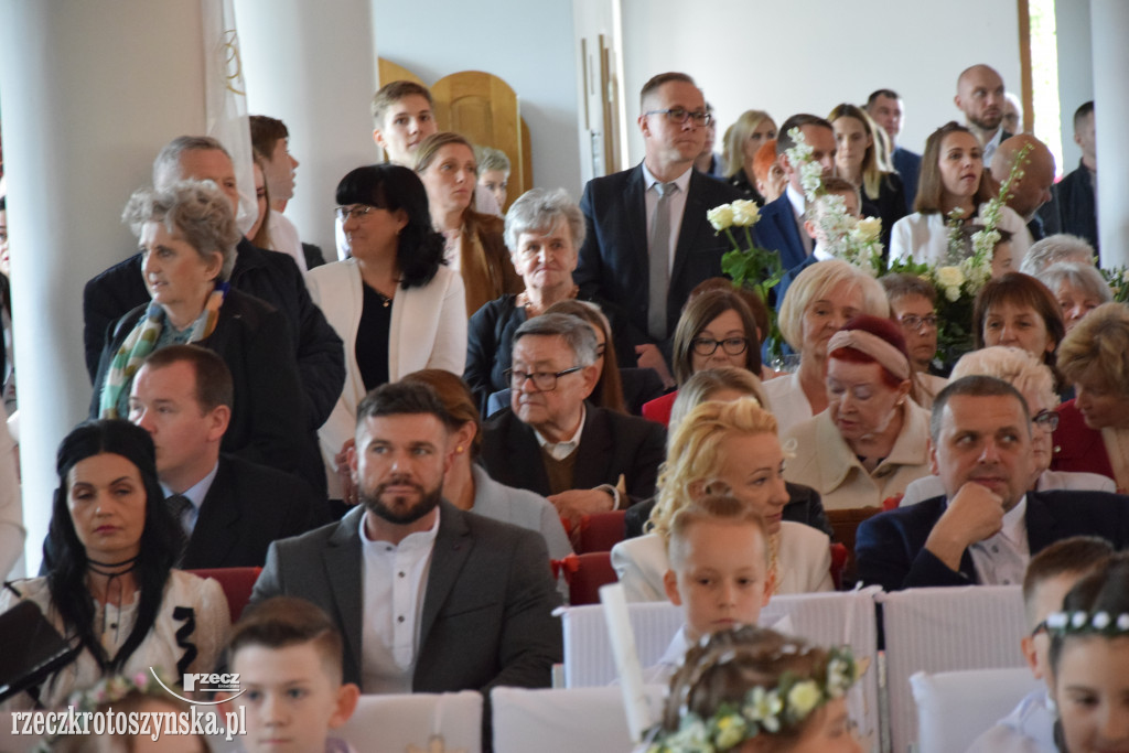Dzieci z Magdalenki przyjęły p raz pierwszy sakrament komunii św.