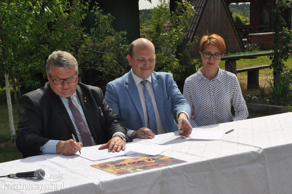 Ogrody działkowe w Sulmierzycach dostały pieniądze z samorządu wojewódzkiego