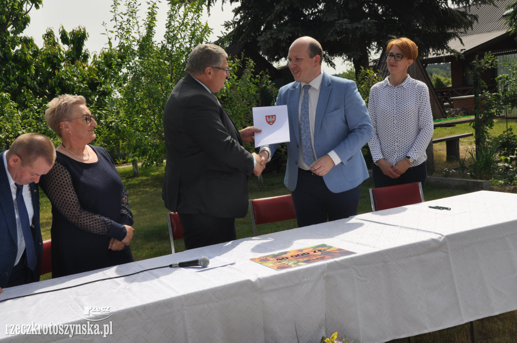 Ogrody działkowe w Sulmierzycach dostały pieniądze z samorządu wojewódzkiego